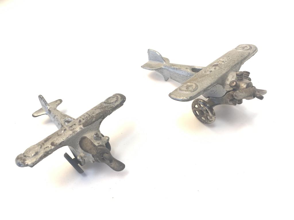 TWO AC WILLIAMS CAST IRON AIRPLANES (1 of 4)