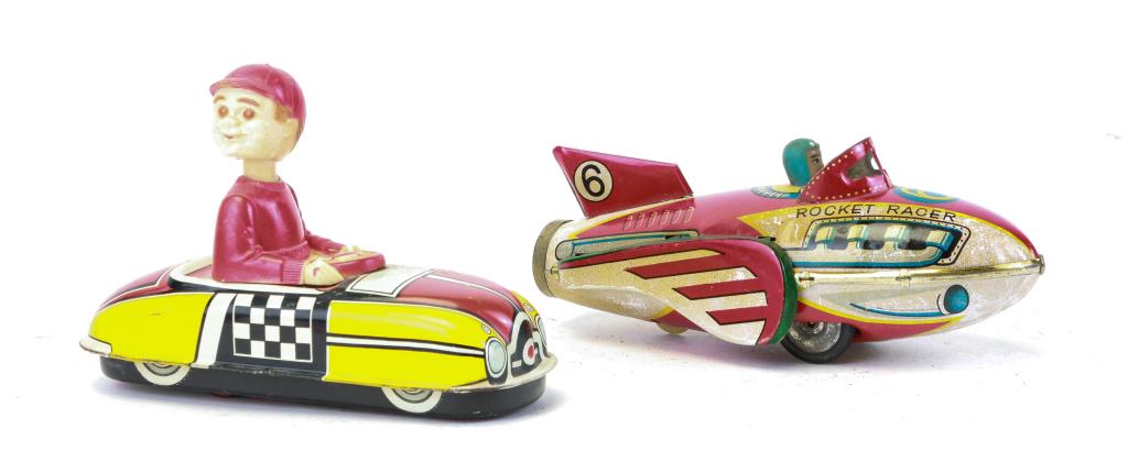 TWO LITHO TIN WIND-UP TOYS INCLUDING MARX (1 of 3)