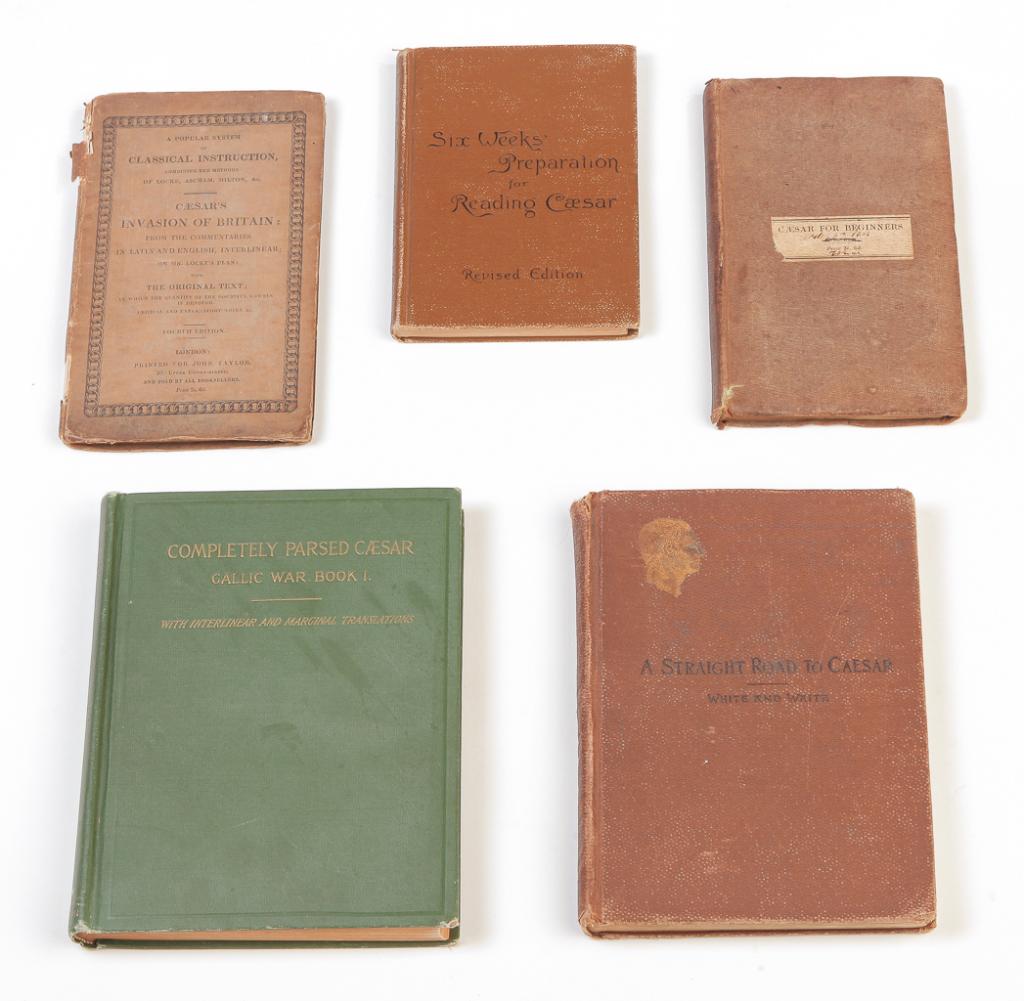 FIVE CAESAR READERS. (1 of 7)