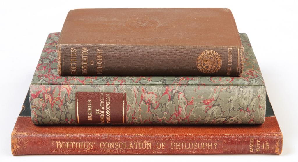THREE BOOKS ON BOETHIUS. (1 of 5)
