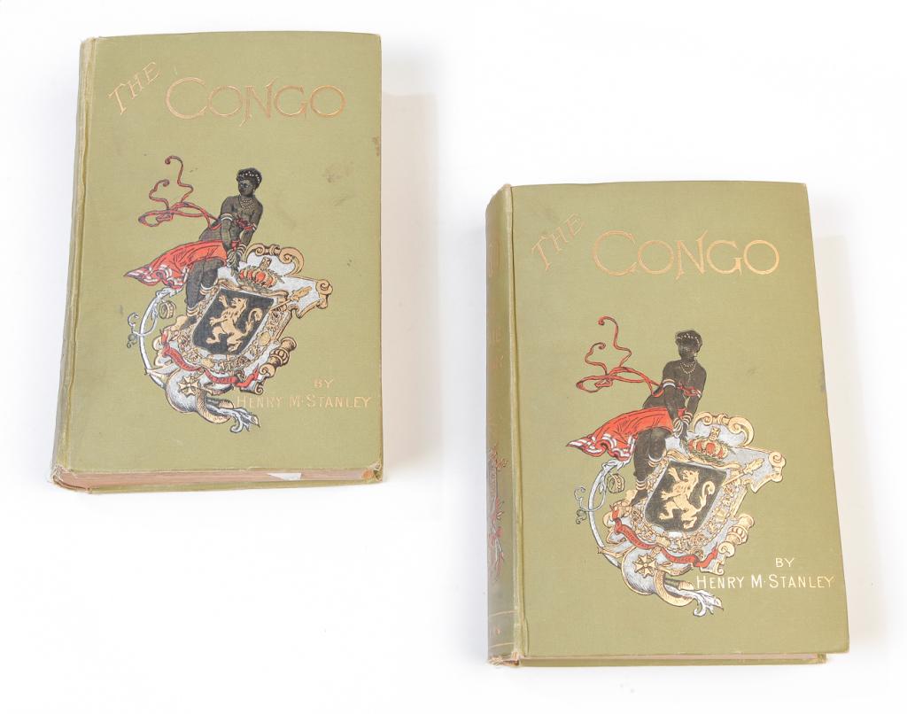 THE CONGO BY HENRY M. STANLEY - TWO VOLUMES. (1 of 6)