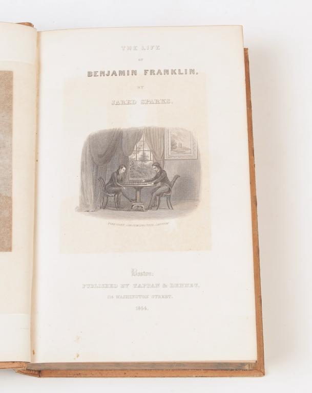 THE LIFE OF BENJAMIN FRANKLIN BY JARED SPARKS. (1 of 3)