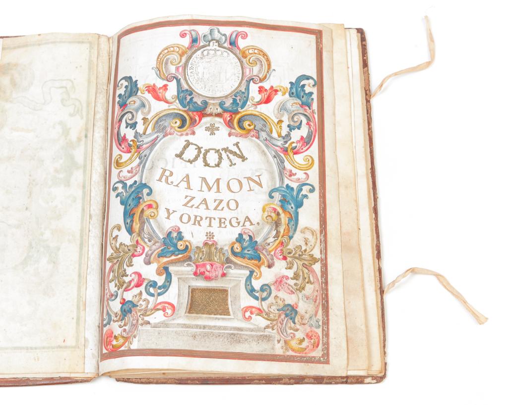 CERTIFICATION OF ARMS BY DON RAMON ZAZO Y ORTEGA. (1 of 3)