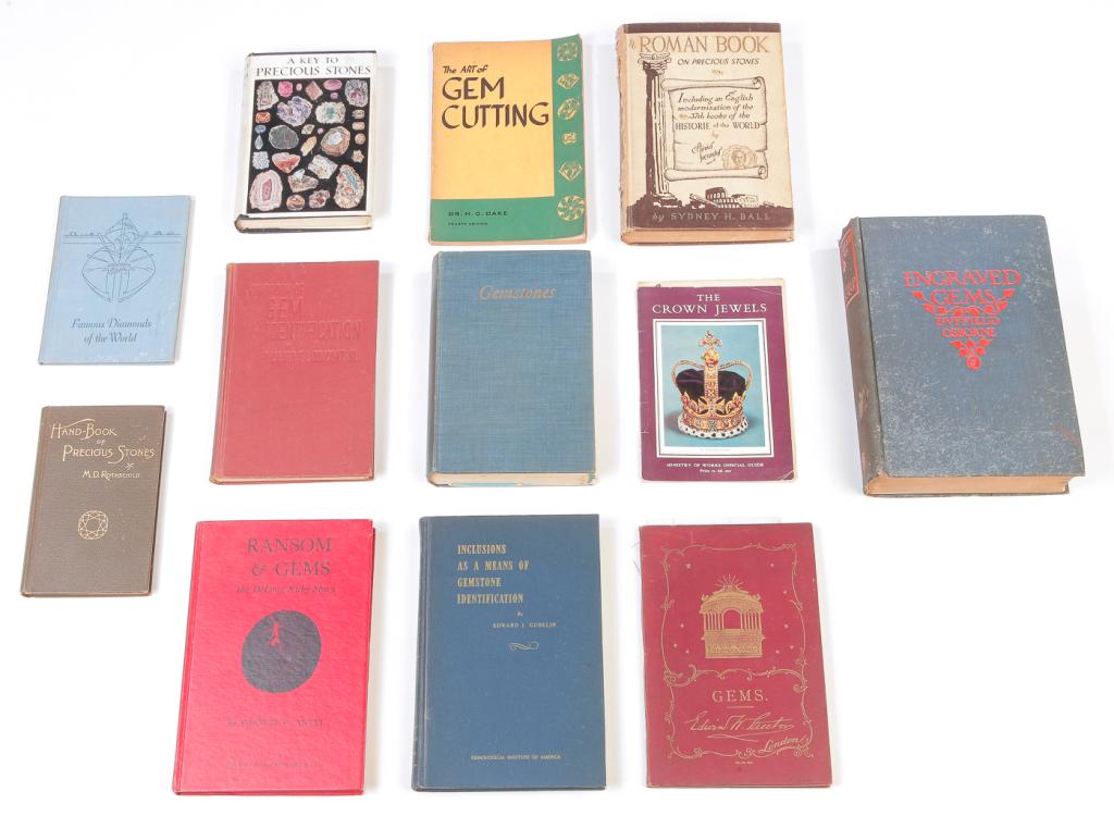 TWELVE BOOKS ON GEMS. (1 of 7)