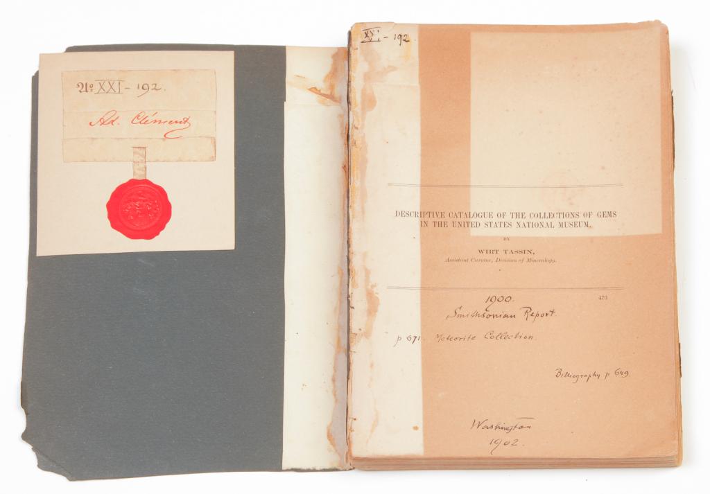 SEVEN BOOKS ON MINERALS. (1 of 9)