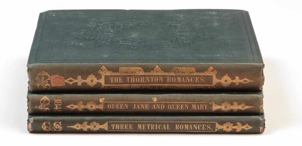 THREE CAMDEN SOCIETY OLD ENGLISH BOOKS. (1 of 7)