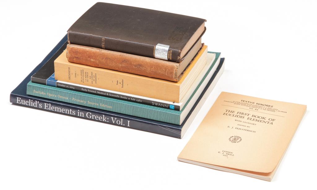 SEVEN BOOKS INCLUDING ARCHIMEDES AND EUCLID. (1 of 11)