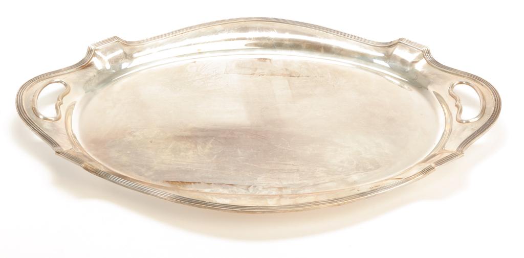 AMERICAN GORHAM "PLYMOUTH" TRAY. (1 of 3)