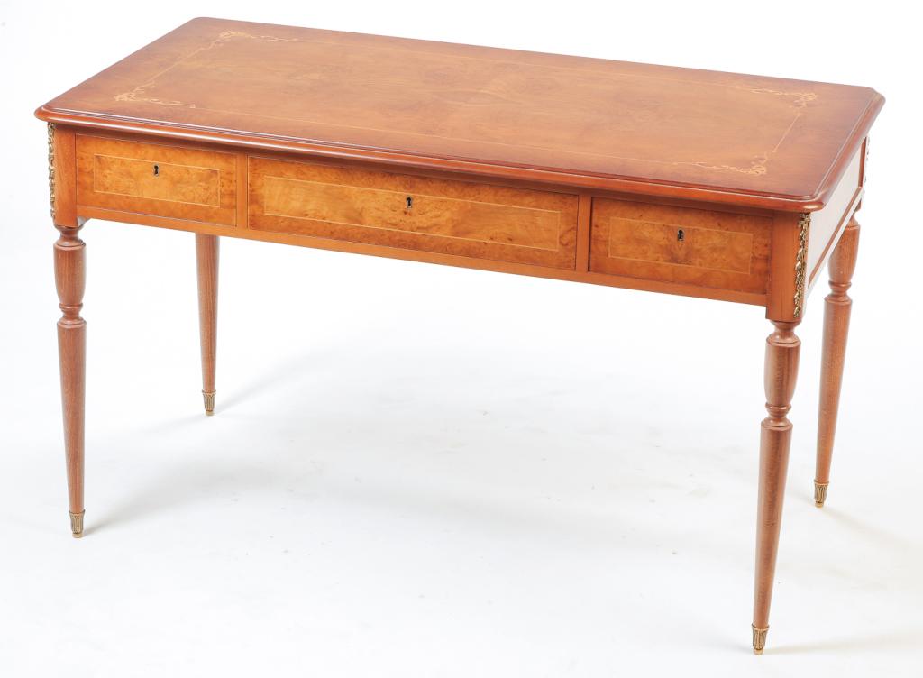 EUROPEAN LOUIS XVI STYLE DESK. (1 of 4)