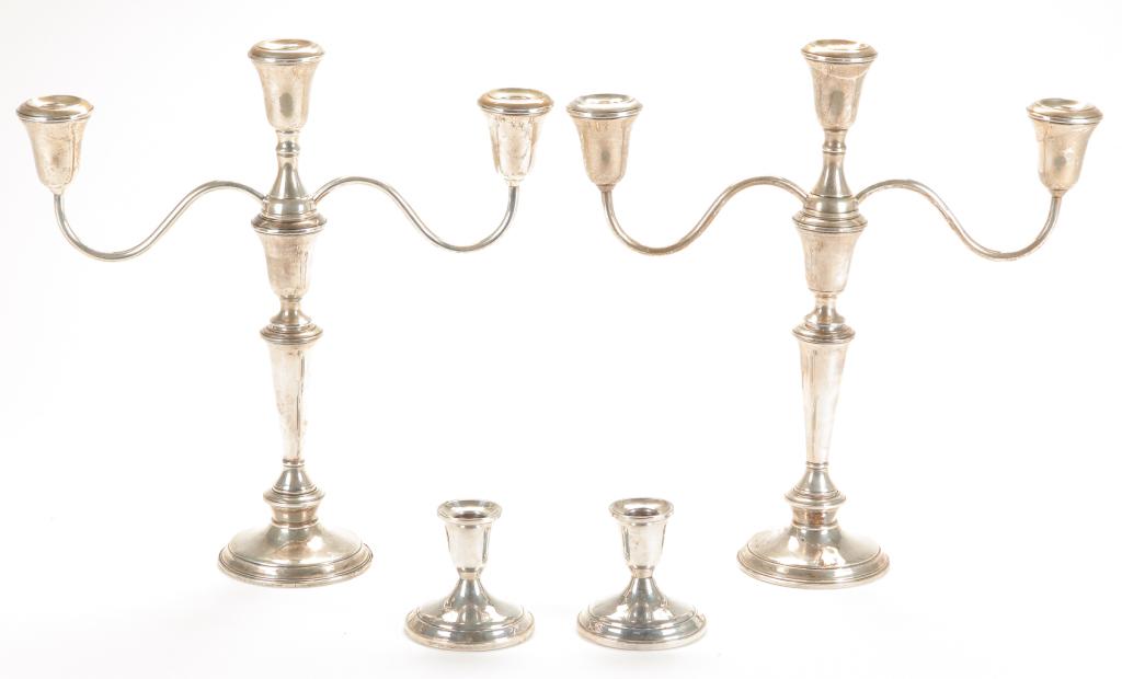 FOUR AMERICAN "STERLING" PIECES. (1 of 4)