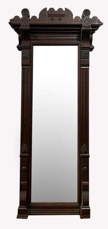AMERICAN EASTLAKE VICTORIAN PIER MIRROR. (1 of 1)