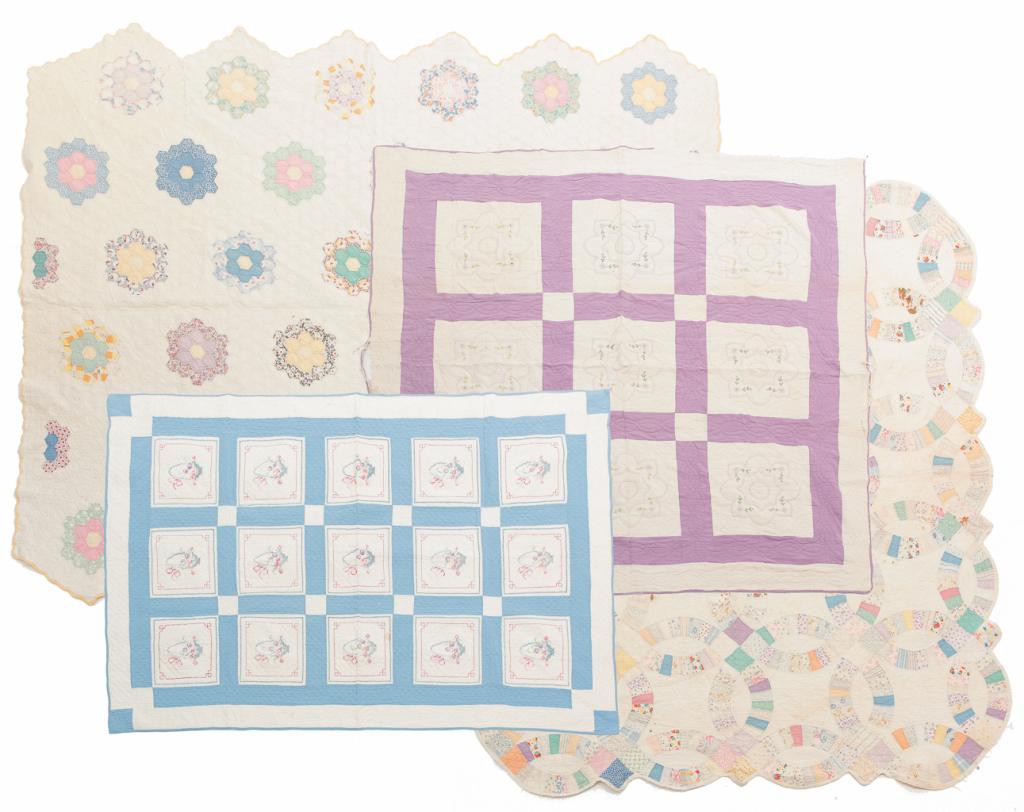 FOUR AMERICAN QUILTS. (1 of 5)