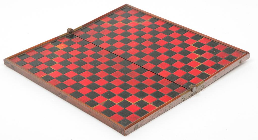 AMERICAN FOLDING GAME BOARD. (1 of 3)