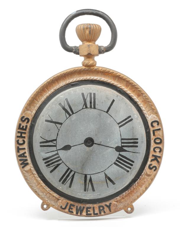 AMERICAN JEWELRY TRADE SIGN. (1 of 2)