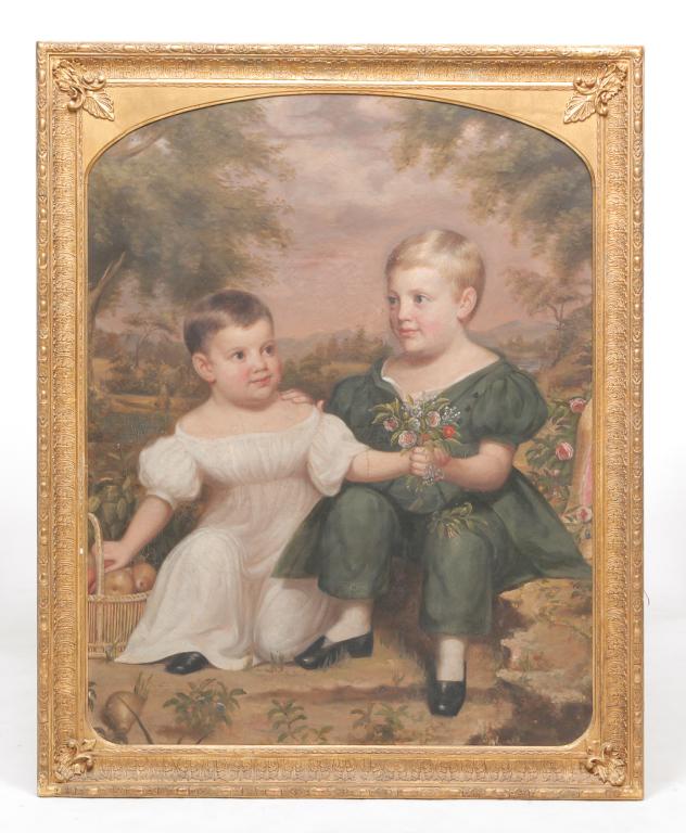 PORTRAIT OF TWO SIBLINGS. (1 of 2)
