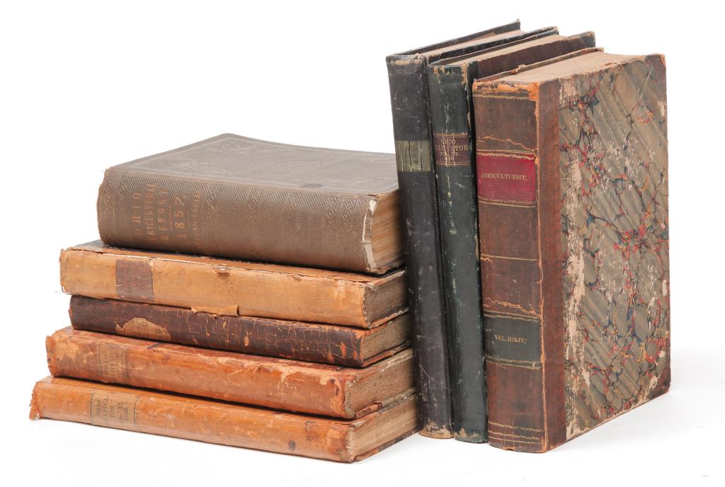 EIGHT AMERICAN AGRICULTURAL BOOKS. (1 of 5)