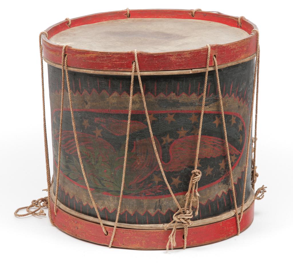 VERMONT MILITIA DRUM. (1 of 4)