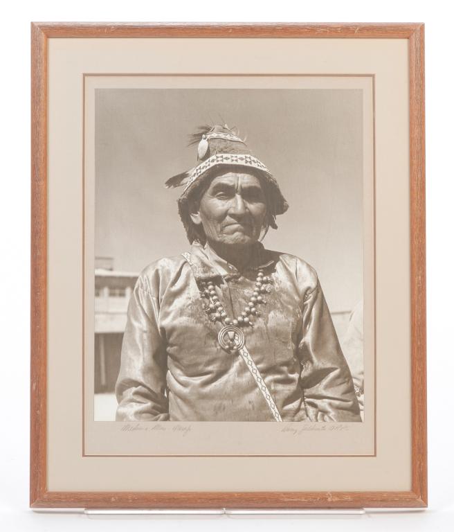 PHOTO OF MEDICINE MAN BY BARRY GOLDWATER. (1 of 4)