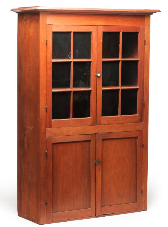 AMERICAN WALL CUPBOARD. (1 of 4)