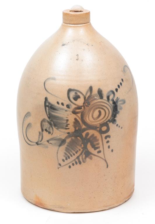 NEW YORK STONEWARE JUG. (1 of 4)