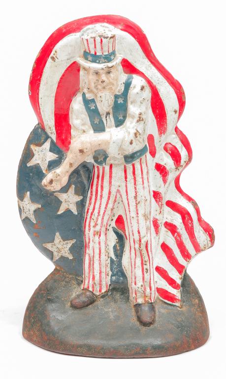 AMERICAN UNCLE SAM DOOR STOP. (1 of 3)