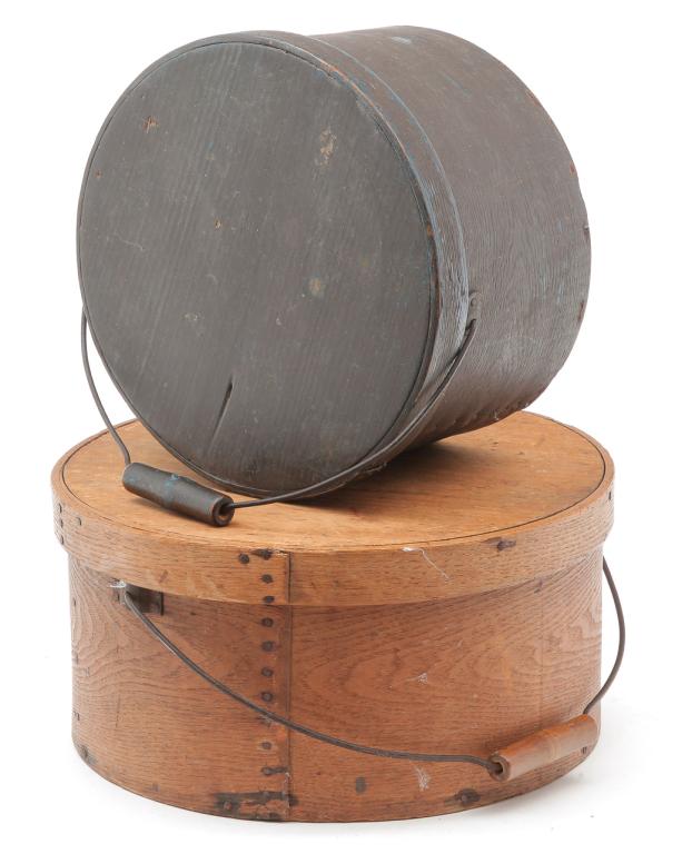 TWO AMERICAN BENTWOOD CARRIERS. (1 of 3)