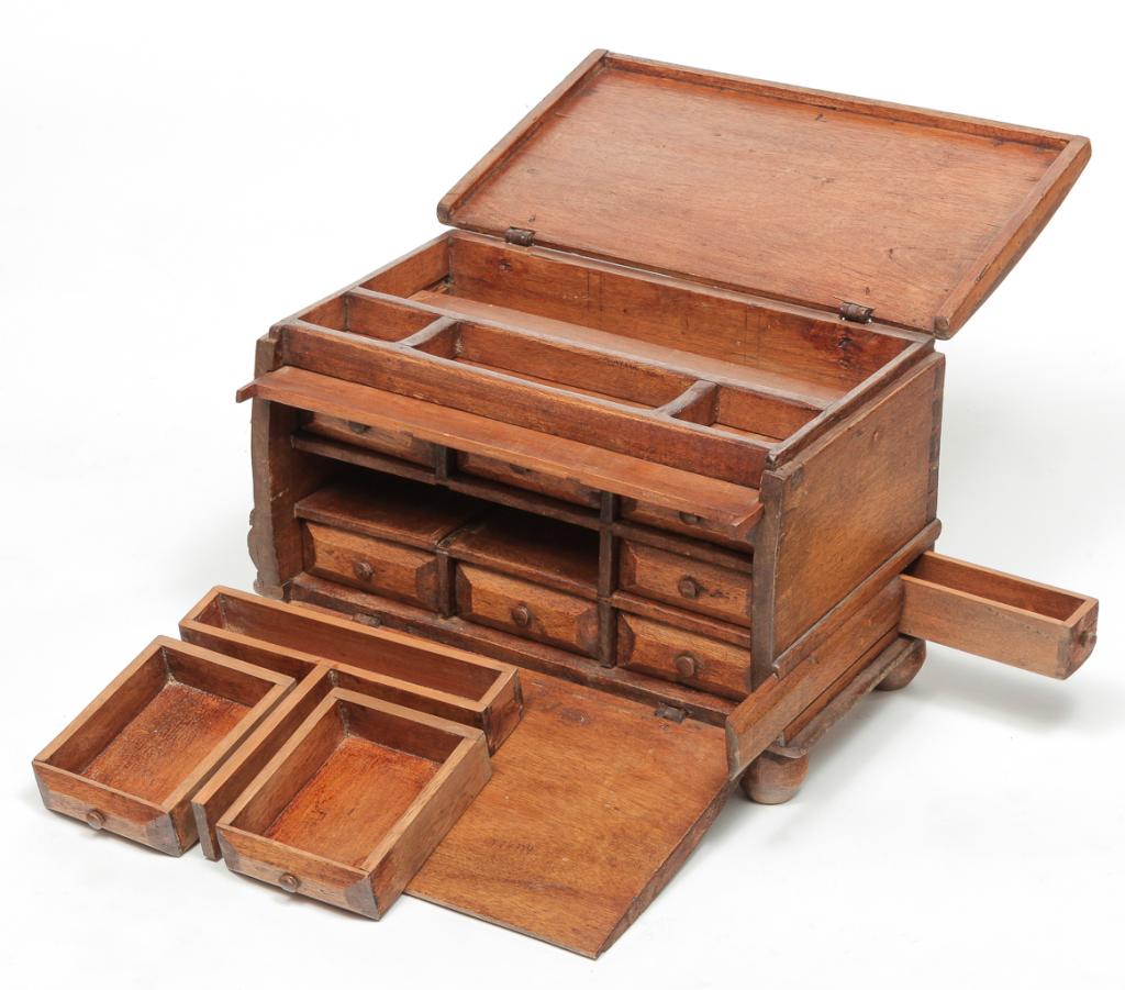 CHINESE NAUTICAL APOTHECARY CHEST. (1 of 8)