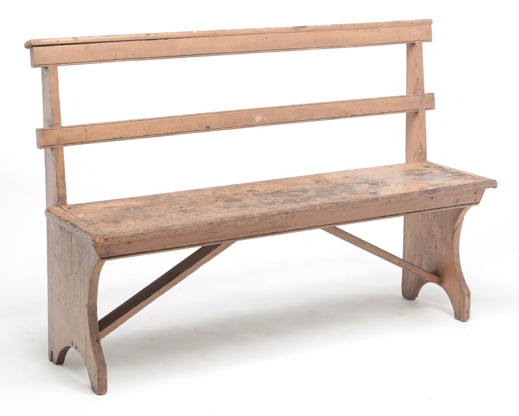 AMERICAN COUNTRY SETTLE BENCH. (1 of 2)
