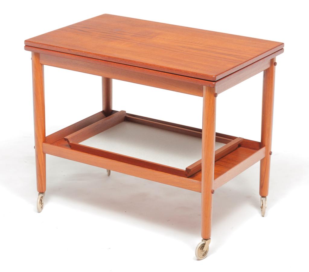 DANISH MODERN TV STAND BY GRETE JALK. (1 of 3)