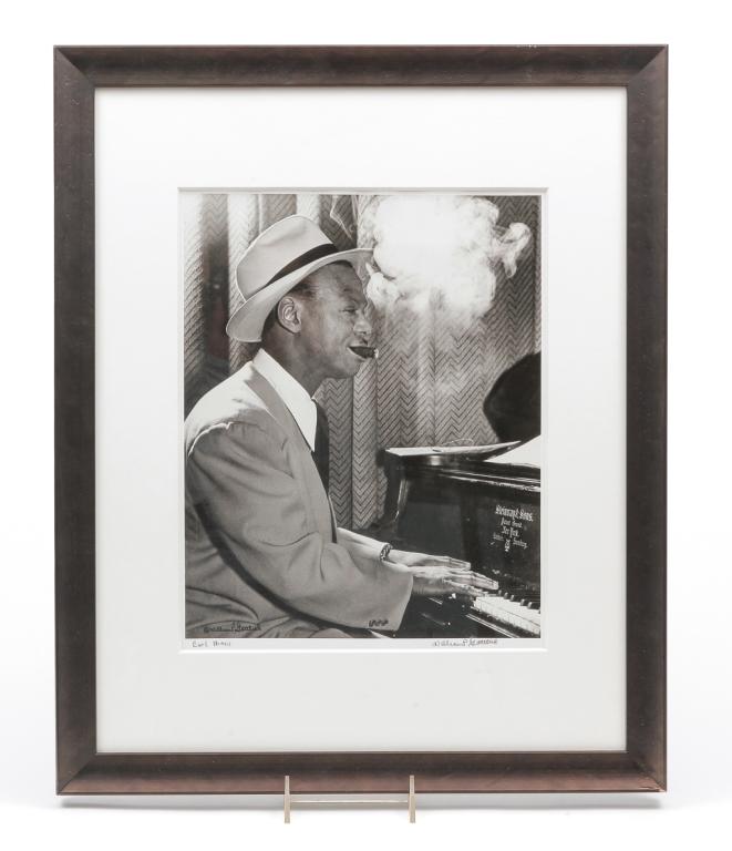 GOTTLIEB PHOTOGRAPH OF EARL HINES. (1 of 3)