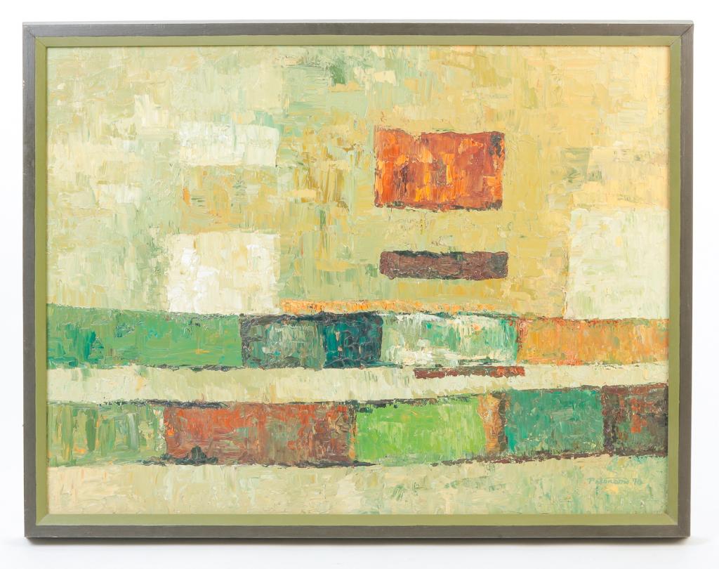MODERNIST PAINTING BY DALE R. PETERSON. (1 of 3)