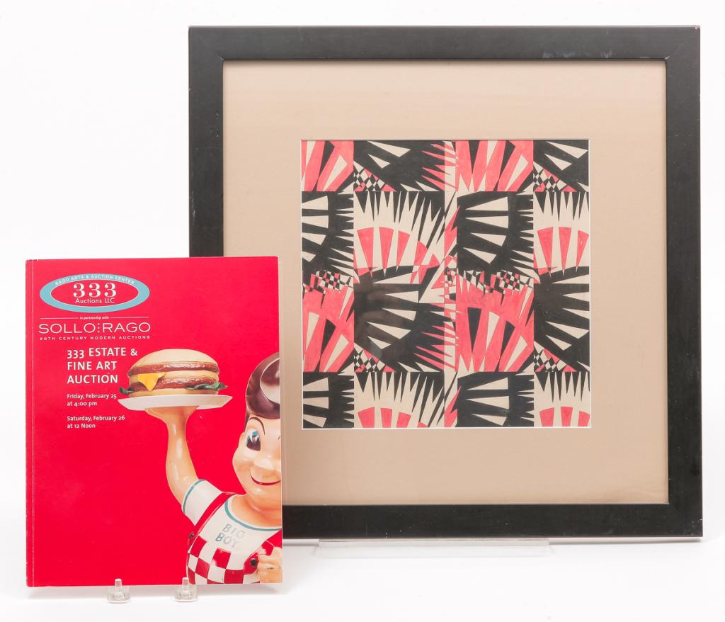 ABSTRACT BY RUTH LIGHT BRAUN. (1 of 4)