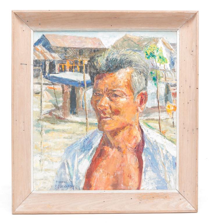 PORTRAIT OF A THAI MAN BY EMERSON BURKHART. (1 of 3)