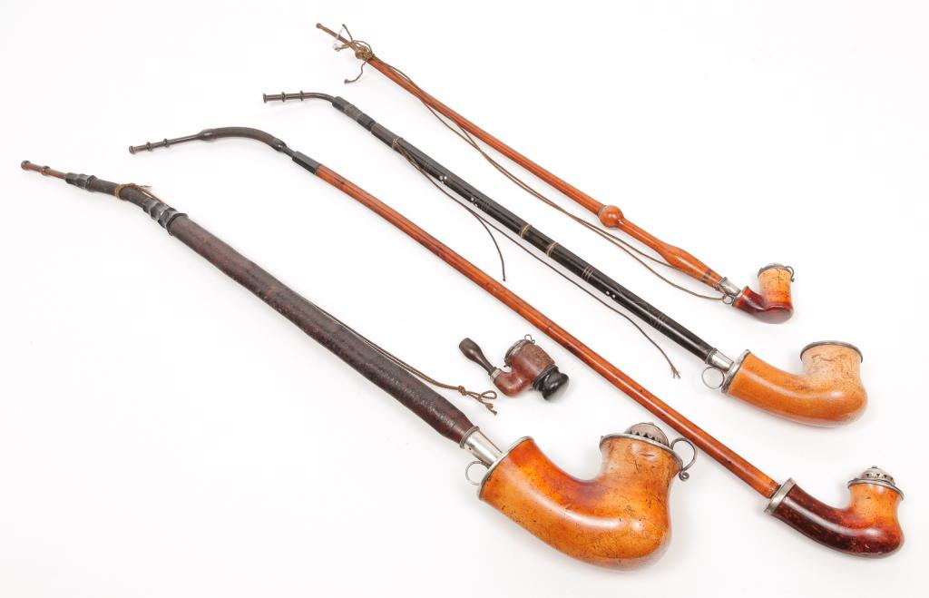 FIVE GERMAN PIPES. (1 of 4)