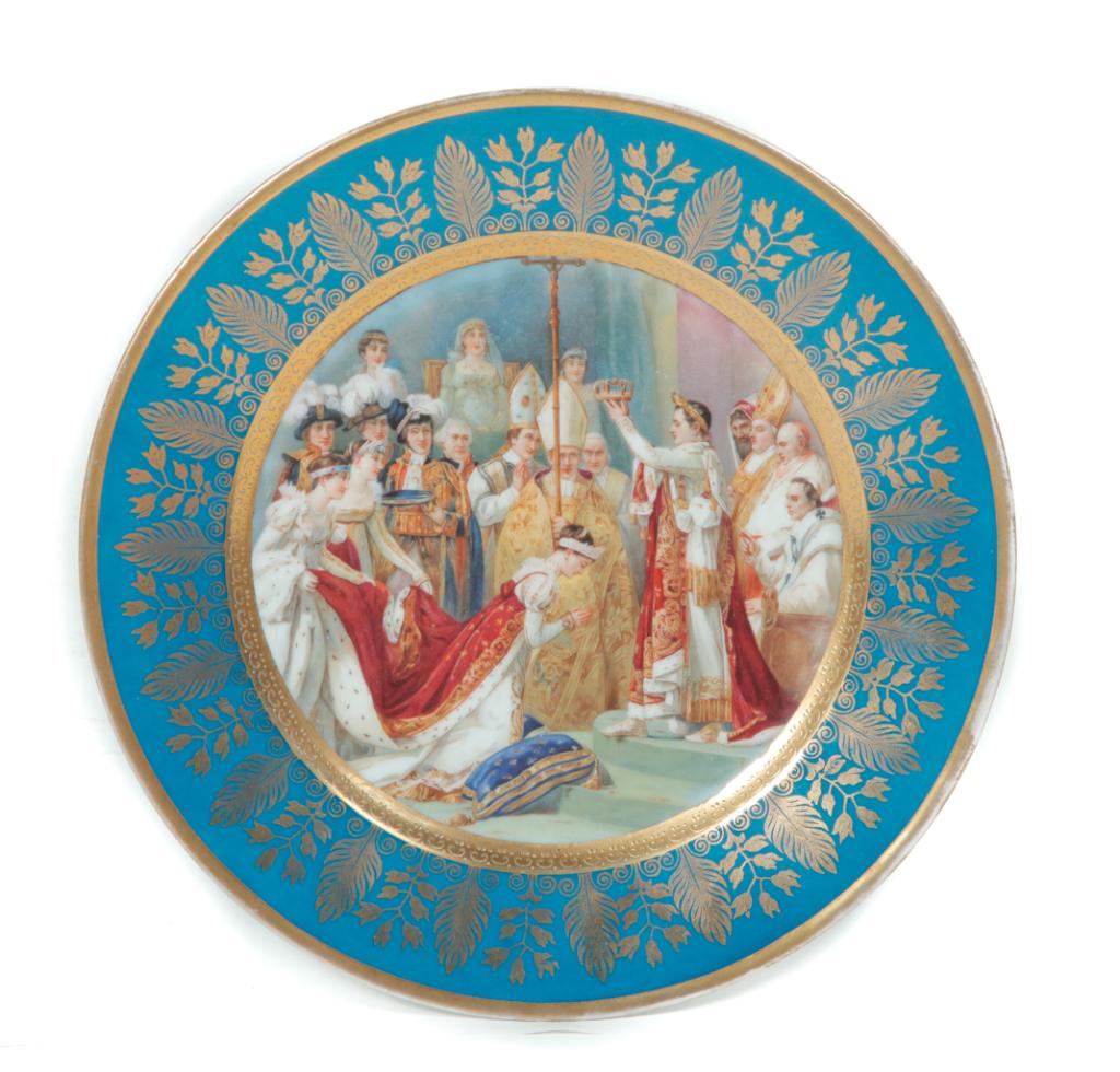 AUSTRIAN NAPOLEONIC PLATE. (1 of 2)