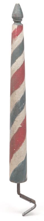 AMERICAN BARBER POLE. (1 of 3)