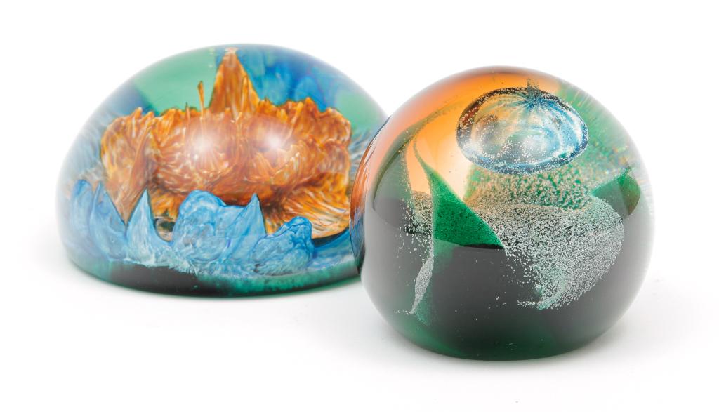 TWO SCOTTISH CAITHNESS ARTIST PROOF PAPERWEIGHTS. (1 of 6)