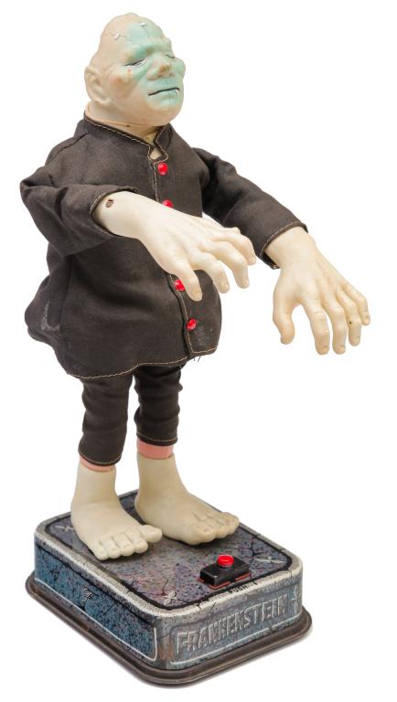 JAPANESE BLUSHING FRANKENSTEIN TOY. (1 of 3)