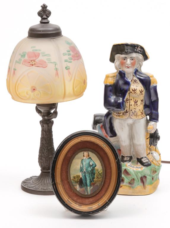 THREE PIECE ECLECTIC LOT. (1 of 5)