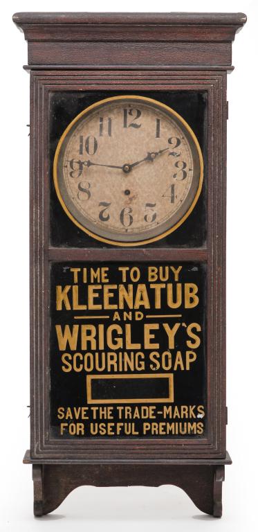 AMERICAN SESSIONS ADVERTISING WALL CLOCK. (1 of 4)