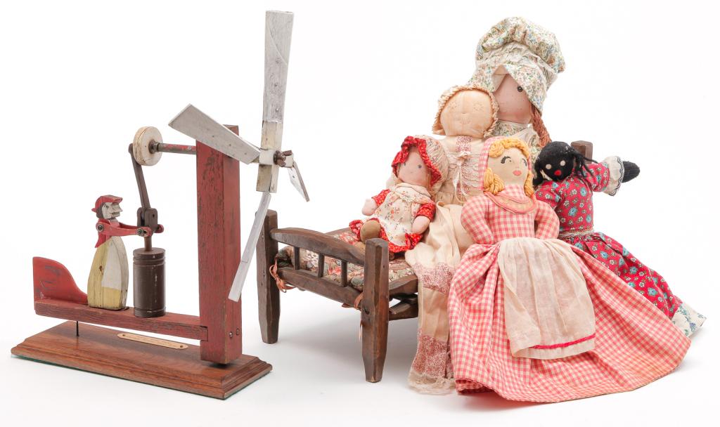 SEVEN AMERICAN FOLKSY PIECES. (1 of 5)