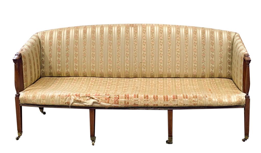 AMERICAN FEDERAL SOFA. (1 of 4)
