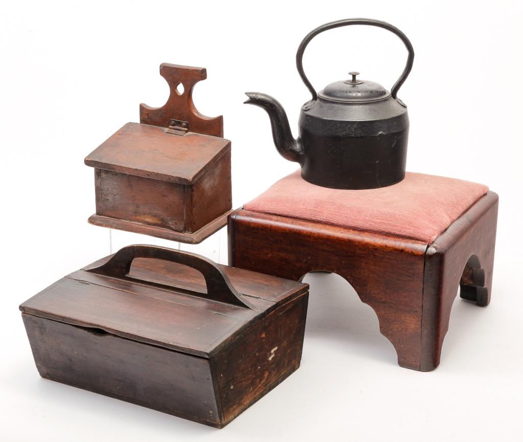 FOUR PIECE ECLECTIC LOT. (1 of 4)