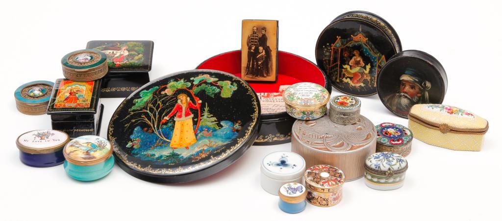 NINETEEN BOXES. (1 of 3)