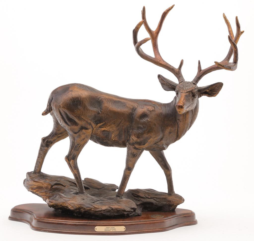 BRONZE ELK, SCOTT LENNARD. (1 of 3)