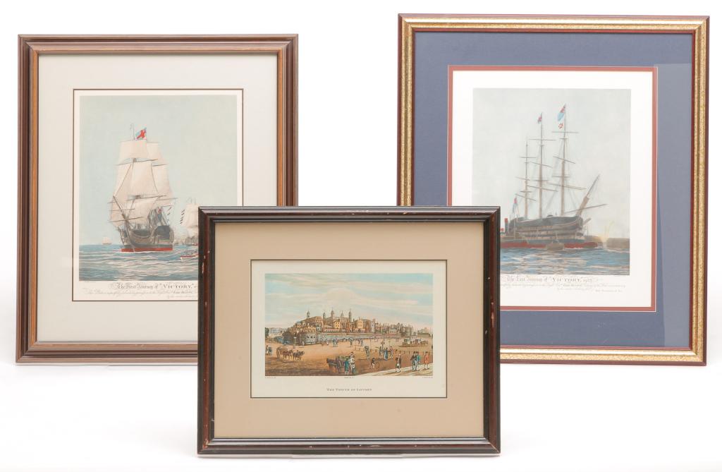 THREE ENGLISH PRINTS. (1 of 5)