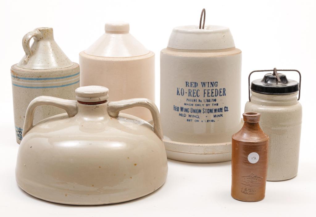 SEVEN PIECE ECLECTIC LOT. (1 of 5)