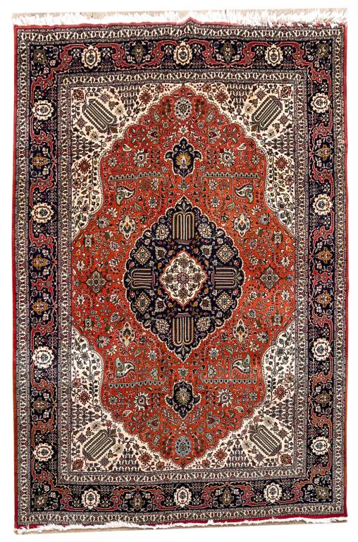 PERSIAN RUG. (1 of 2)