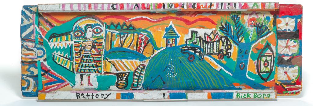 "BATTERY" BY RICK BORG. (1 of 2)