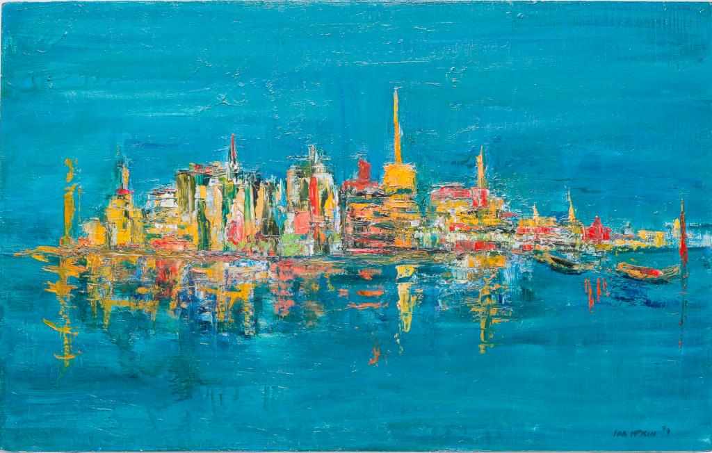 MODERNIST CITYSCAPE. (1 of 3)